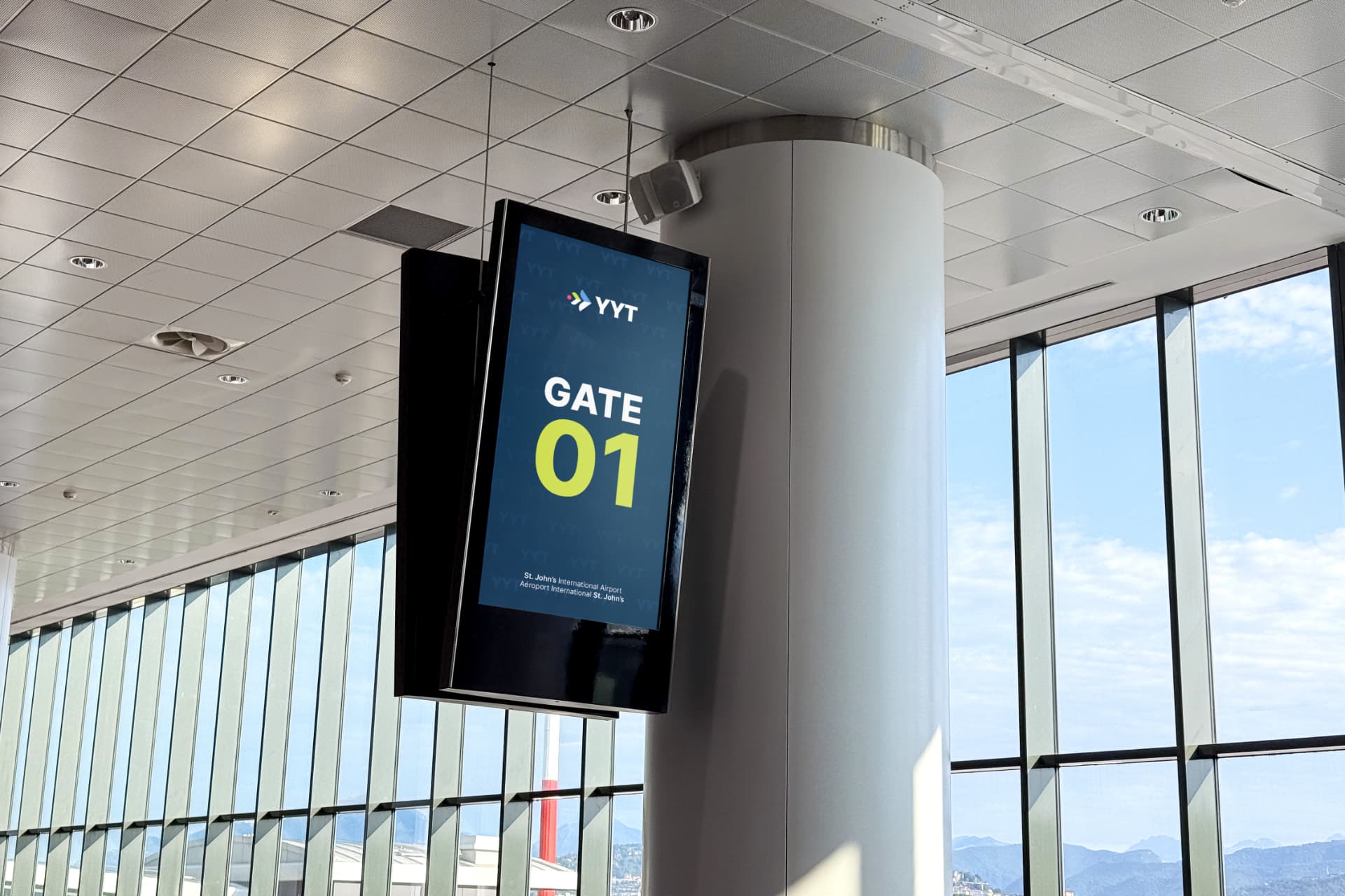 Gate signage