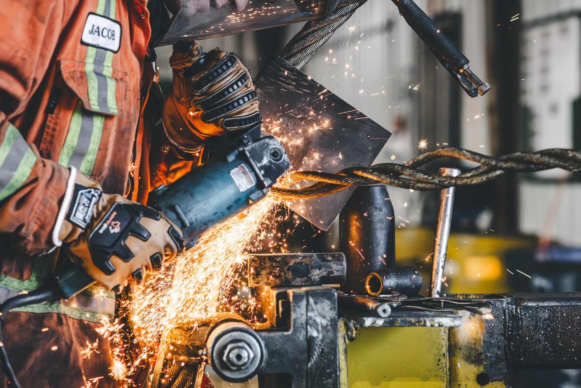 Precision metal grinding