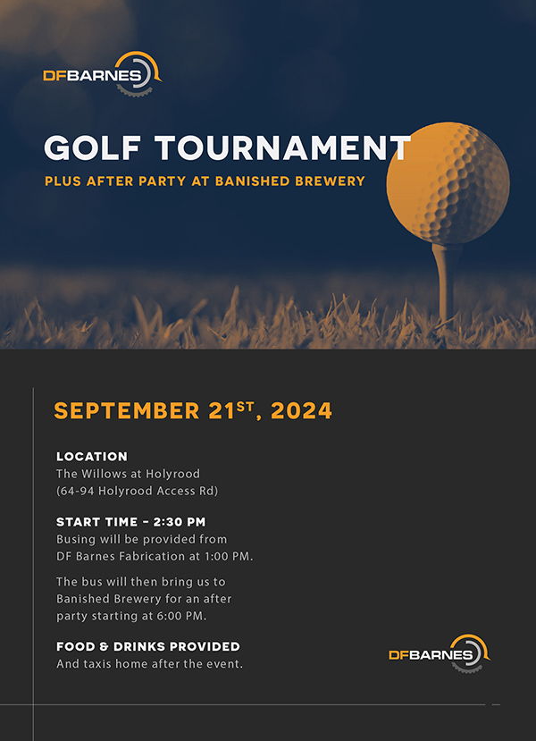 Golf tournament invitation