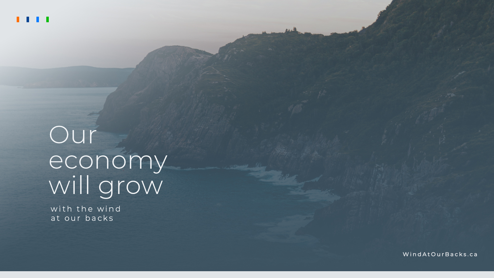 Our economy will grow · Landscape