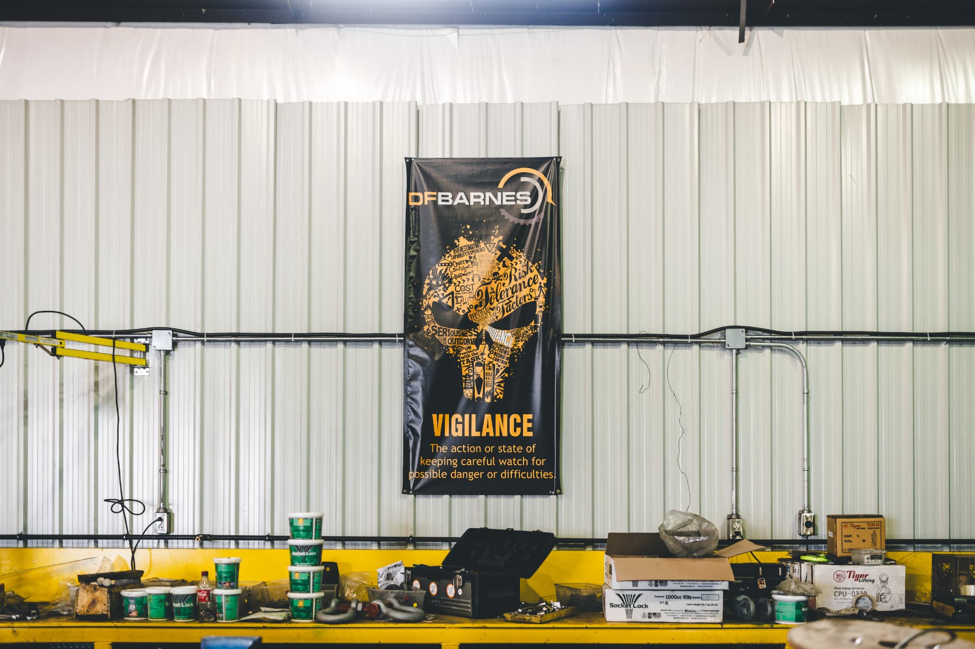DF Barnes workshop